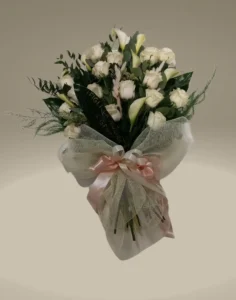 mazzo di fiori funerale nelle Marche
